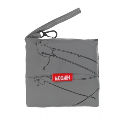 Хозяйственная сумка светоотражающая Moomin На ходулях grey